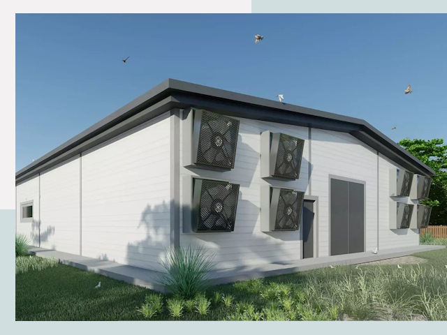 Строительство птичников в Павлово