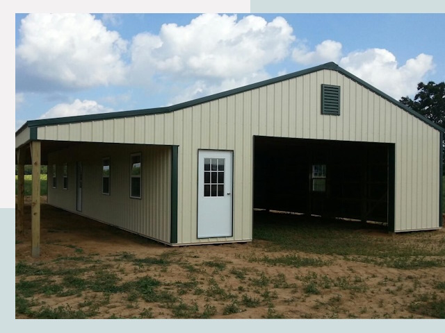 Строительство конюшен в Павлово