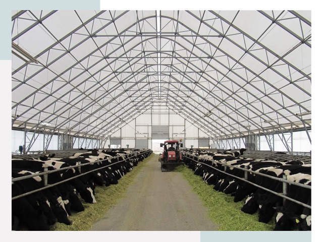 Тентовые коровники в Павлово от 608 руб. - Надежно и доступно