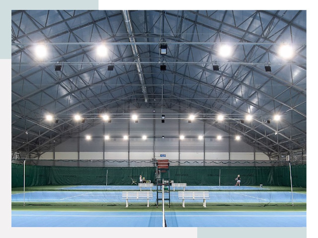 Строительство теннисных кортов в Павлово от 608 руб.