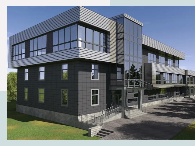 Административные здания в Павлово