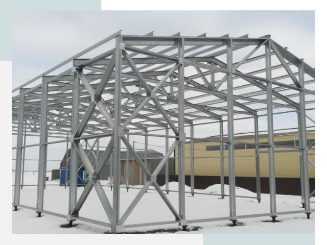 Каркасные ангары в Павлово