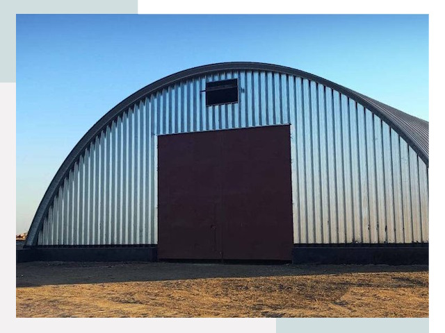 Арочные ангары в Павлово