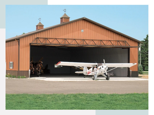 Ангары для самолетов в Павлово