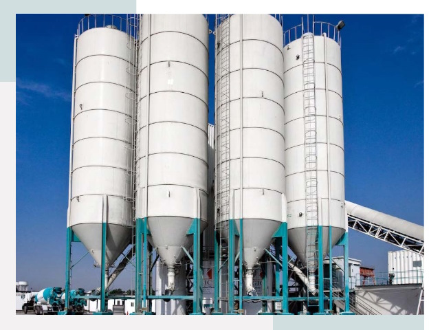 Строительство цементных силосов в Павлово