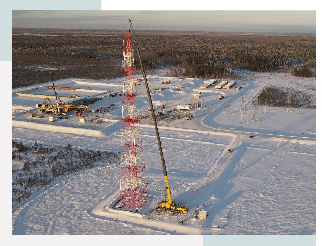 Мачты связи в Павлово