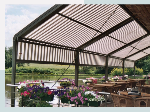 Элегантные навесы для кафе от 608 руб в Павлово