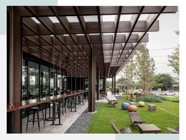 Летние веранды для кафе в Павлово