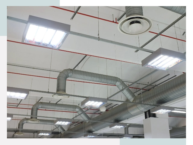 Вентиляция ангаров в Павлово