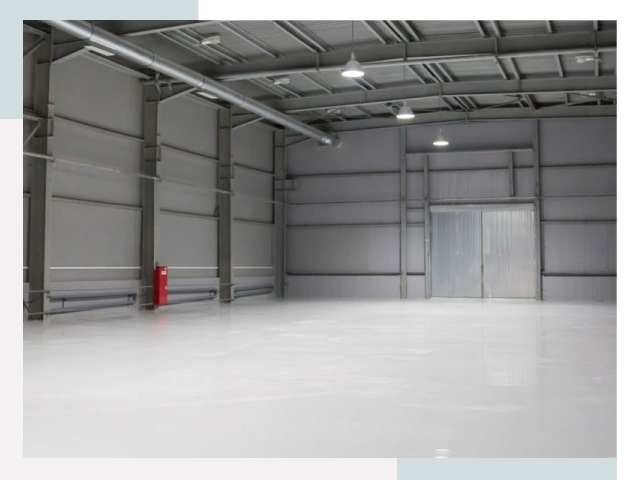 Полы для ангаров в Павлово