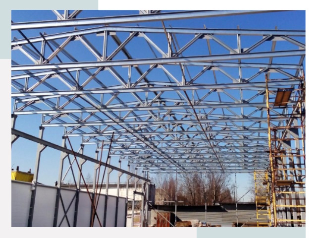 Металлокаркасы для складов в Павлово