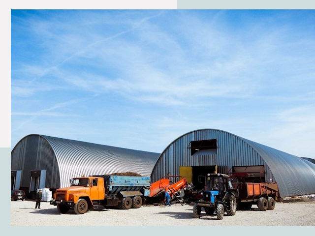 Ангары для спецтехники в Павлово